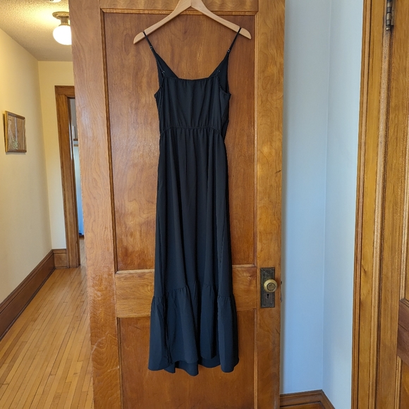 Who What Wear Black Maxi Sleeveless Dress | Size Small - Picture 7 of 11